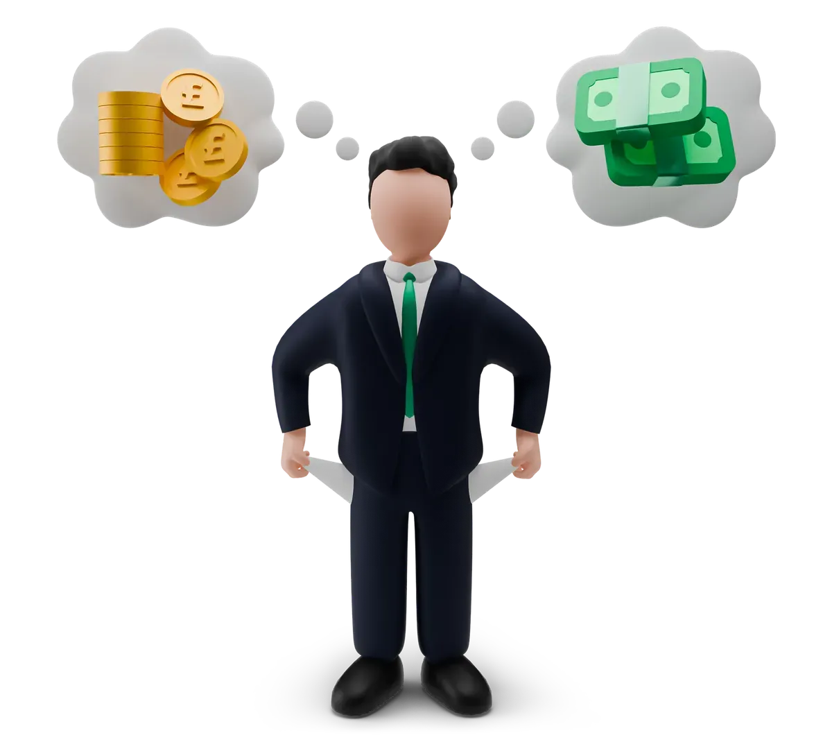 3D illustration of the cost of a lapsed certificate
